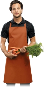     Fartuch kuchenny ciemny pomarańczowy FPB-KL TER