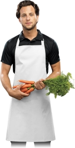     Fartuch kuchenny biały FPB-KL W