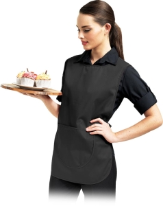     Tunika damska z kieszenią czarna TN-1K B