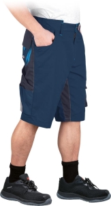     Spodnie robocze do pasa - krótkie LH-NA-TS GN