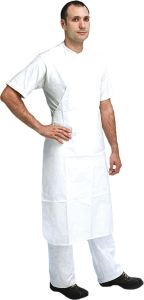     Fartuch roboczy biały tyvek TYV-AP W