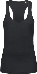     T-shirt damski bez rękawów SST8540 BLO