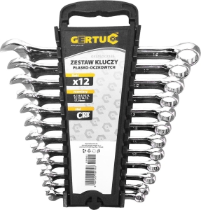     Zestaw kluczy płasko-oczkowych GKLPLOCZ12S