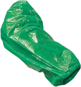    Zarękawki foliowe zielone opakowanie 100 sztuk RFOL Z