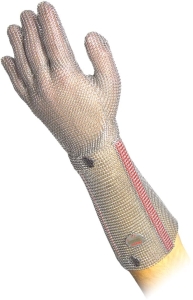     Długie rękawice metalowe antyprzecięciowe RNIROX-2000-19
