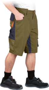     Spodnie robocze do pasa - krótkie LH-NA-TS KHGP