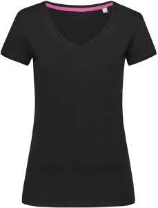     T-shirt damski v-neck SST9130 BLO