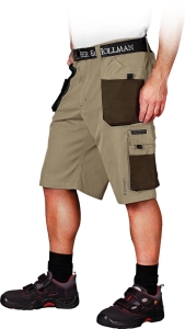     Spodnie robocze do pasa - krótkie LH-FMN-TS BE3