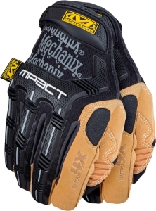     Rękawice Mechanix czarno-miodowe RM-MPACT4X BH