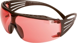     Okulary ochronne z powłoką Scotchgard czerwone 3M-OO-SF422X C