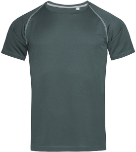     T-shirt męski SST8030 GRG