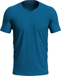     T-shirt męski v-neck SST9610 KIB