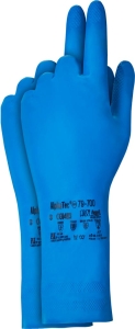     Rękawice nitrylowe długie niebieskie RAVIRTEX79-700 N