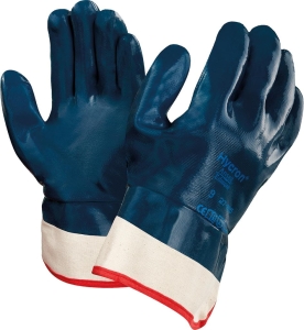     Rękawice antystatyczne powlekane nitrylem RAHYCRON27-805 G