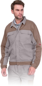     Bluza robocza beżowo-brązowa BOMULL-J BEBR