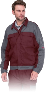     Bluza bordowo-szara BOMULL-J BORS