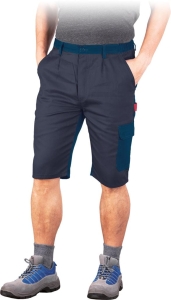     Spodnie robocze do pasa - krótkie ciemnoszaro-niebieskie BOMULL-TS DSN