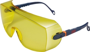     Okulary ochronne nakładane na okulary korekcyjne żółte 3M-OO-2800 Y