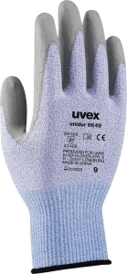     Rękawice robocze czarno-biało-szare RUVEX-UNI6649 BWS