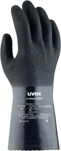     Rękawice chemiczne czarne RUVEX-CHEM3100 B