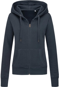     Bluza damska rozpinana z kapturem SST5710 BLM