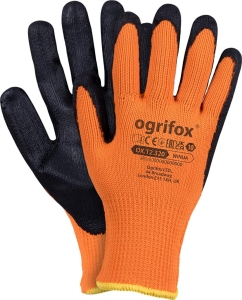     Rękawice robocze ocieplane powlekane lateksem OX-WINUA PB