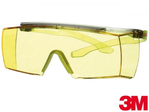 Okulary ochronne nakładkowe żółte soczewki 3M-OO-SF3703S Y