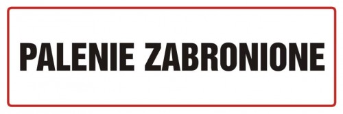 Palenie zabronione