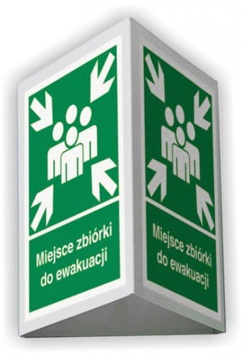   Miejsce zbiórki do ewakuacji - przestrzenny